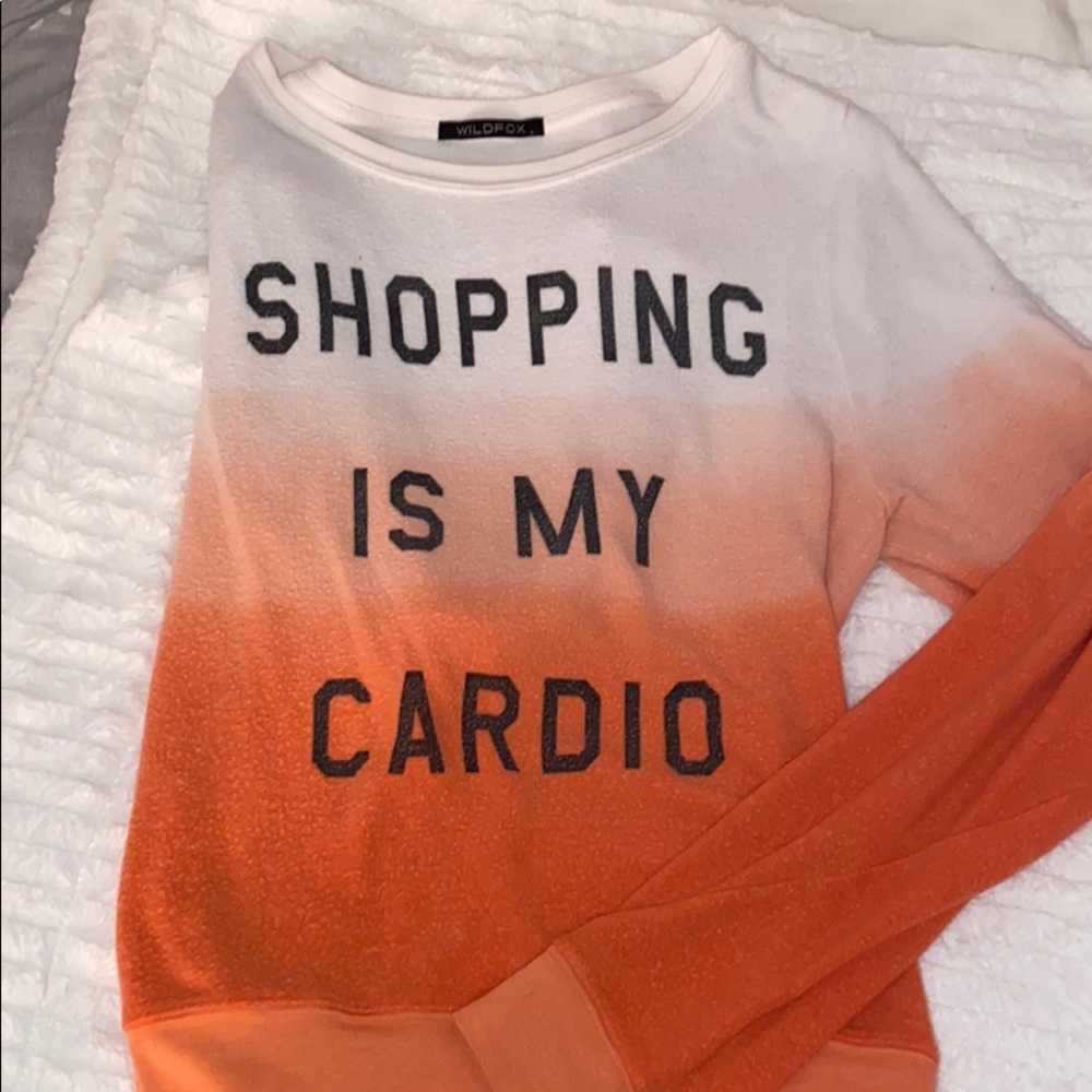Wildfox Shopping Cardio Sweatshirt